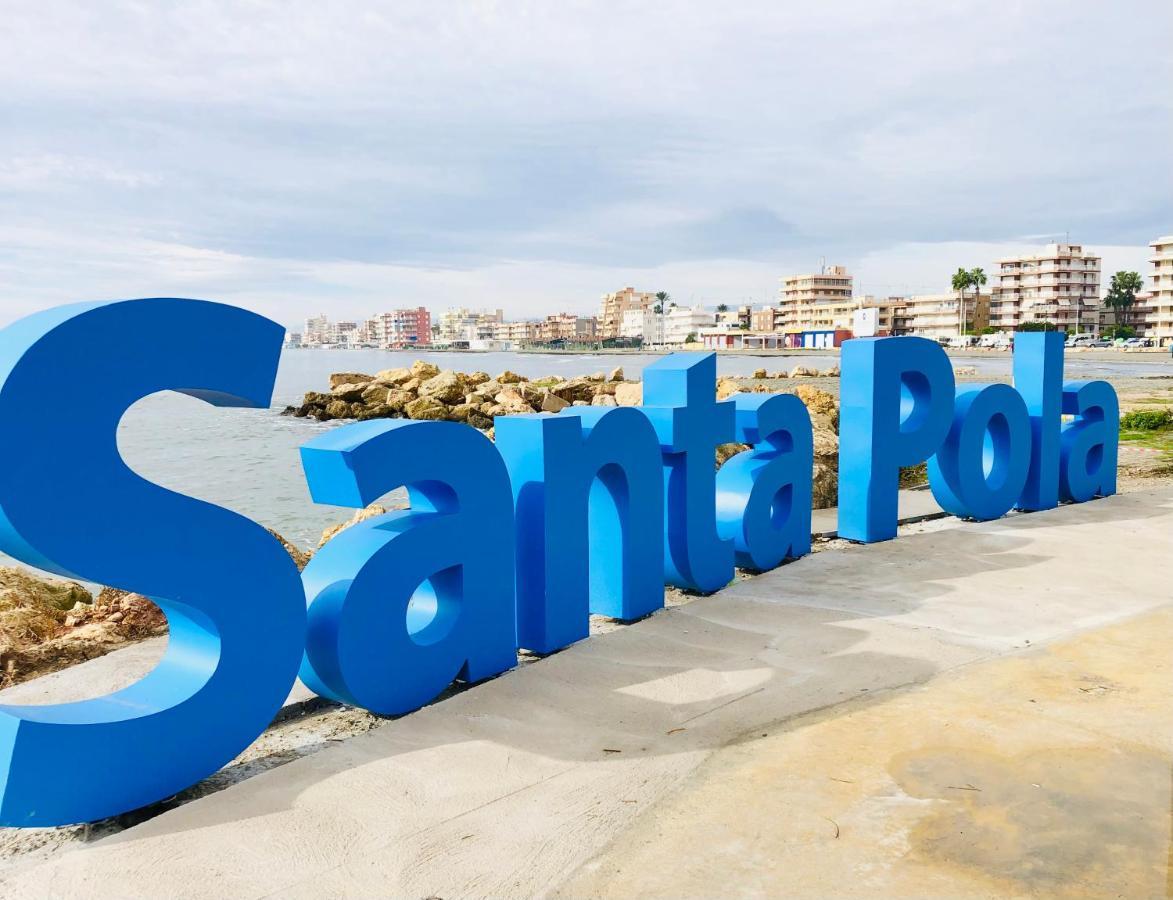 Welcome & Bienvenido A Santa Pola Apartamento A 30 Metros De La Gran Playa Exterior foto